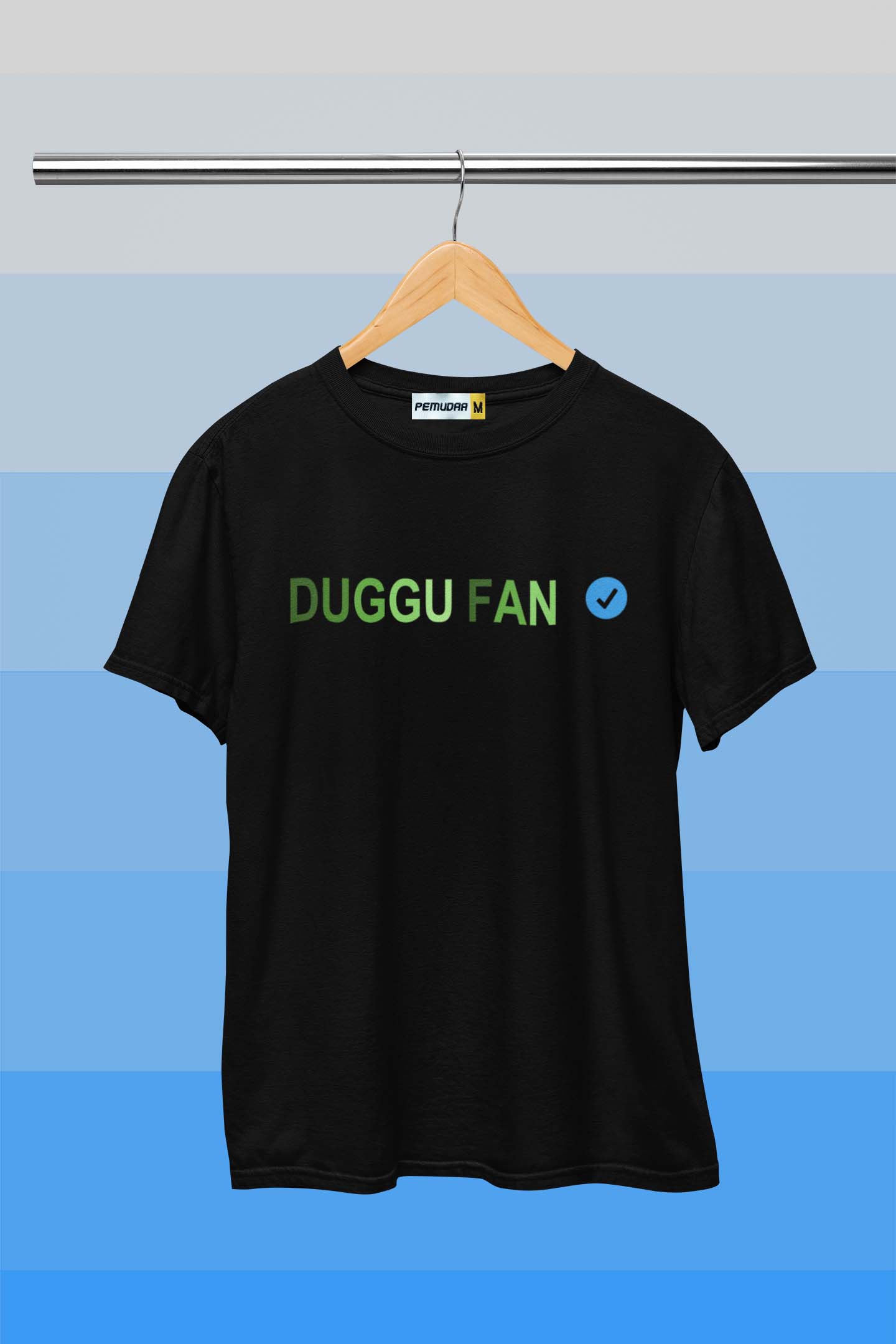 Duggu Fan Graphic Printed T Shirt Black - Verified - Hrithik